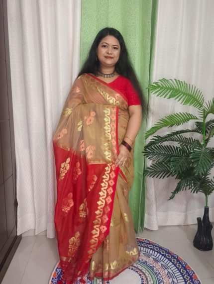 শাড়ি কোড: স্বর্ণাঞ্জলি" (The Golden Offering)