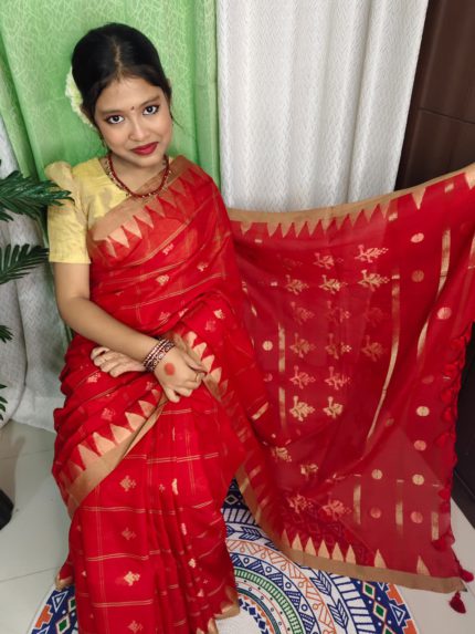 শাড়ি কোড:"রক্তিম