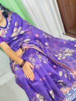 শাড়ি কোড:​ময়ূরকণ্ঠী জামদানি (Mayurkanthi Jamdani) 🦚 - Image 4