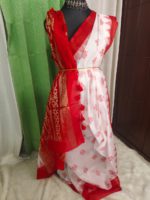 শাড়ি কোড:❤️ রক্তপদ্মা — - Image 4