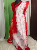 শাড়ি কোড:❤️ রক্তপদ্মা — - Image 5