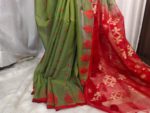 Premium half silk saree - Image 5
