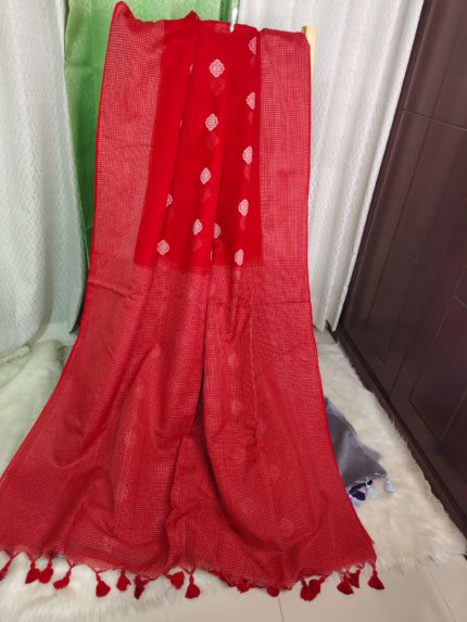 পিওর মাজলাইস কটন শাড়ি